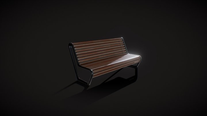 Bench_1 3D Model