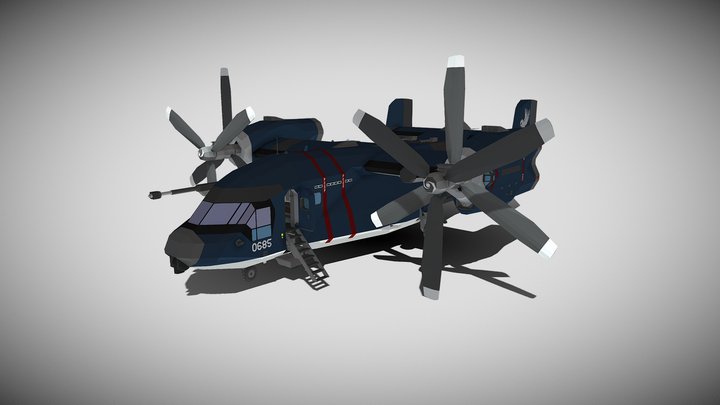 Midnight Owl 3D Model