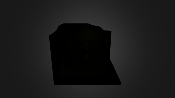 Cubicle 3D Model