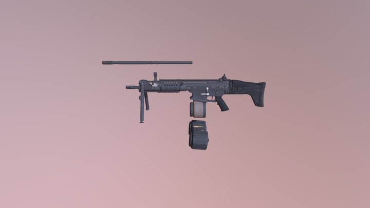 Call of Duty: MWIII (2023) - TAQ Eradicator – Gratis 3D-model STL
