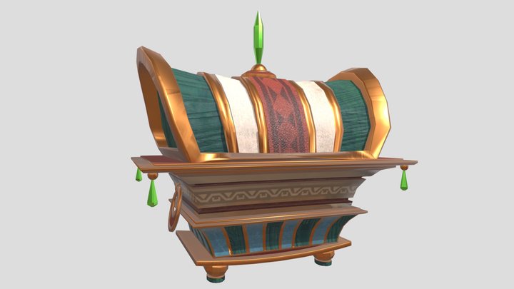 Gerudo Inspired Chest 3D Model