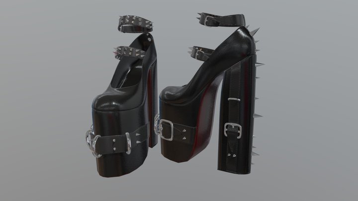 GT Shoes 3D Model