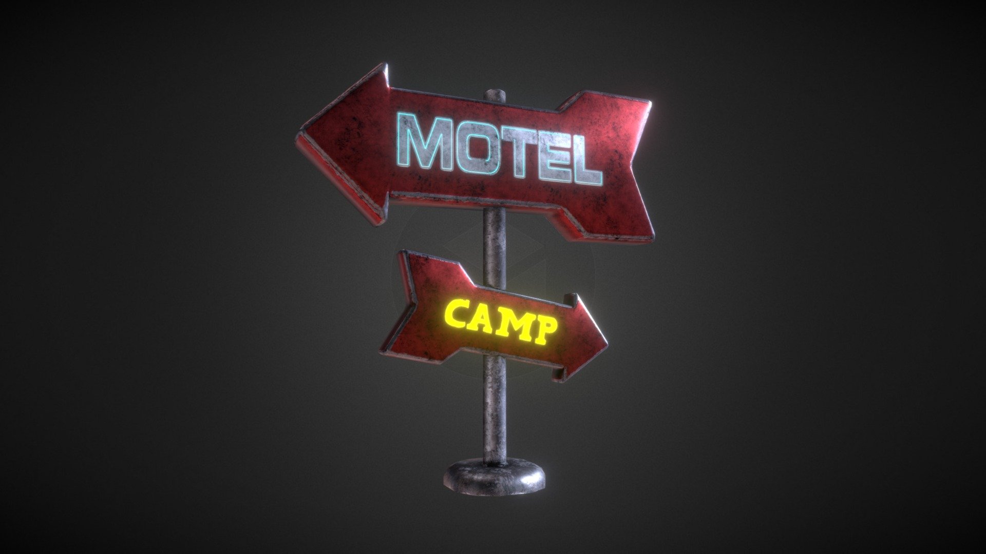 Motel sign