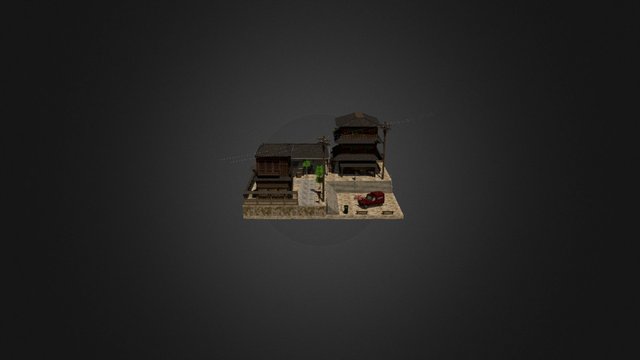 city scene 3D Model