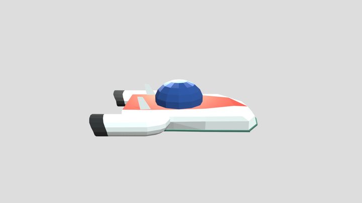 Spaceship 3D Model
