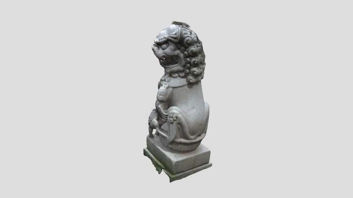 石狮子 3D Model