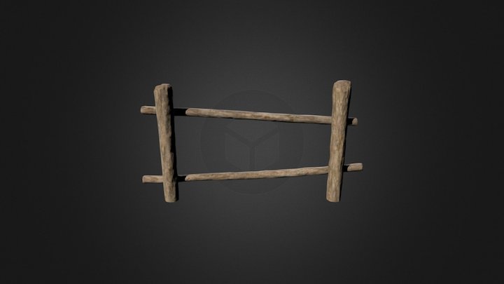 Fence B 3D Model