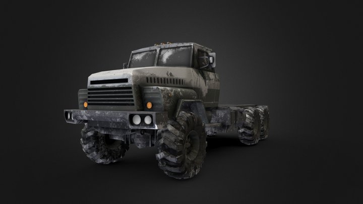 Kraz-260 3D Model
