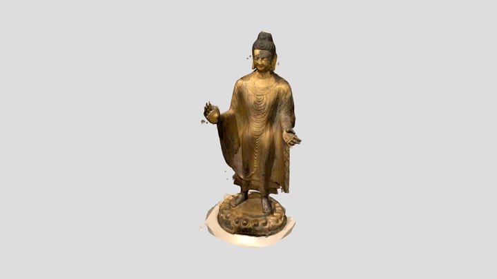 N. Wei Maitreya Buddha 3D Model