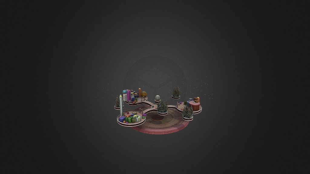 Christmas Hub - 3D model by WhiteObeliskStudios [e947fcd] - Sketchfab
