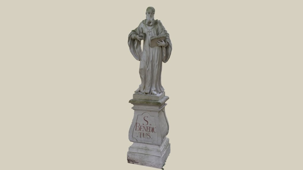 Hl. Benedictus — Sketchfab embed 3D viewer