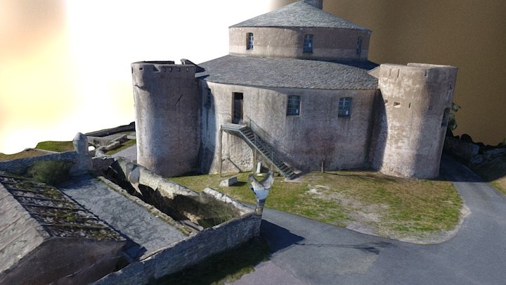 Citadelle de St Florent - Corse 3D Model