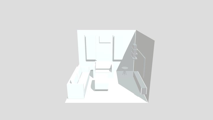 Sitting Room 3D Model