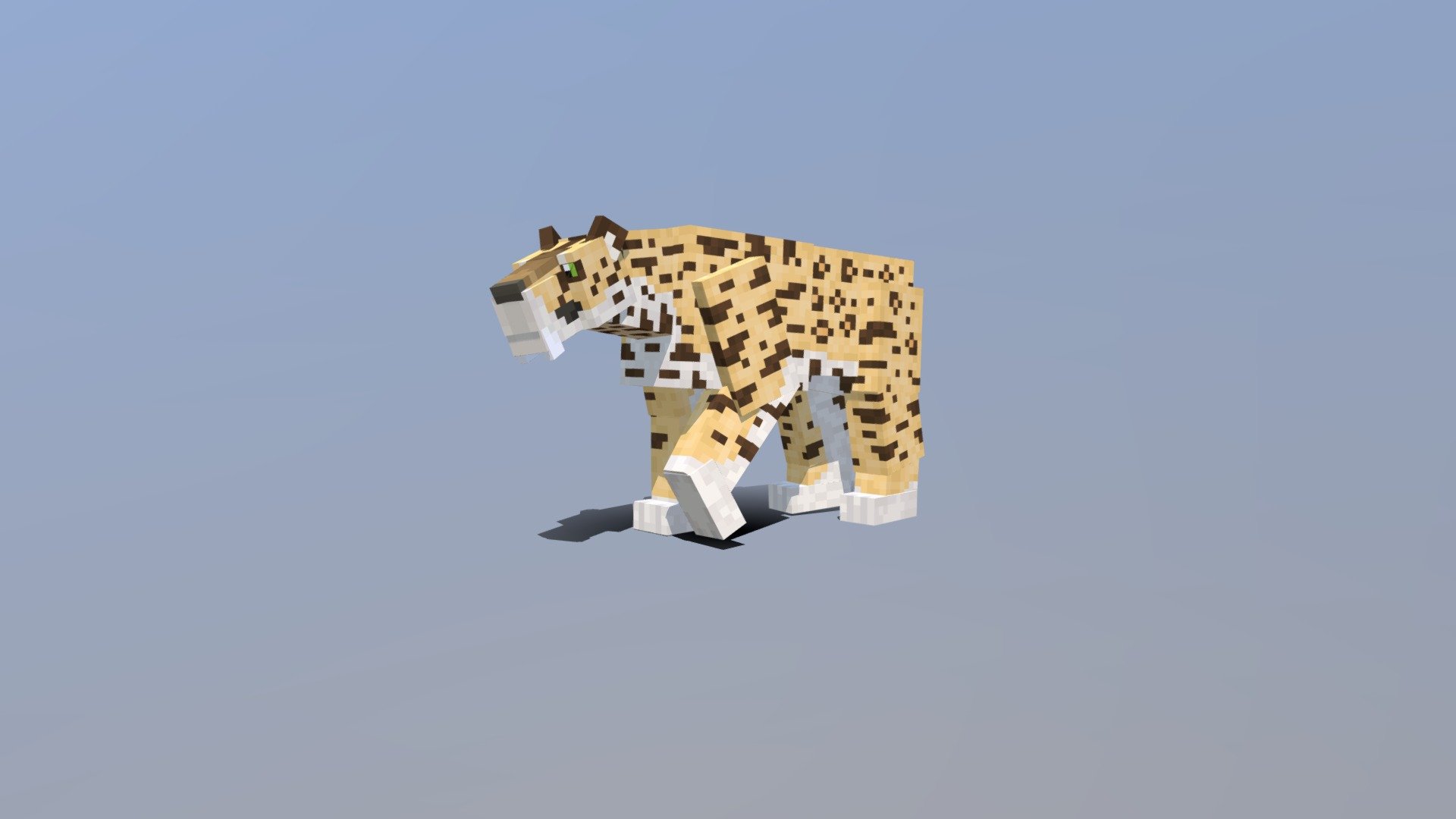 Smilodon populator - 3D model by DARKSIDED SOULZ (@B73R0NYX) [e94bd24 ...