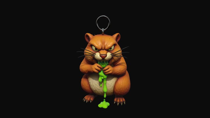 Cuddles the Hamster (DBD Charm)