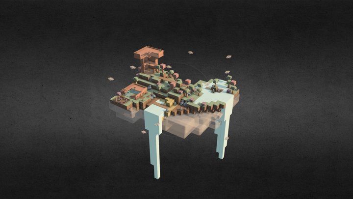 LP Enviroment Scene 3D Model