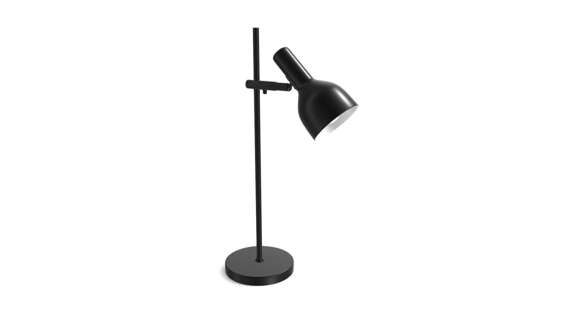 Totem Table Lamp, Matt Black
