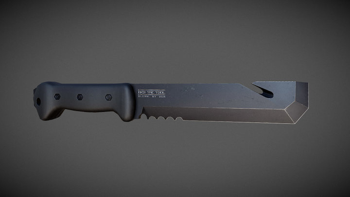 Tac Tool Knife 3D Model