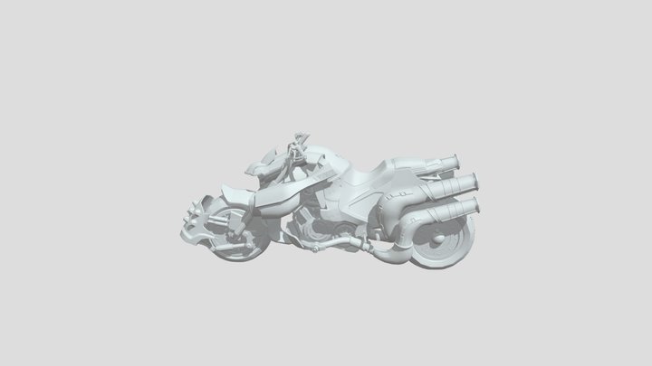 bike cloud 3D Model