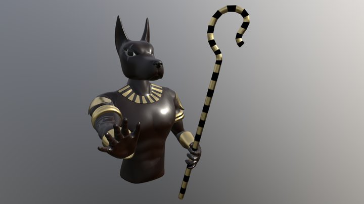 Anubis 3D Model