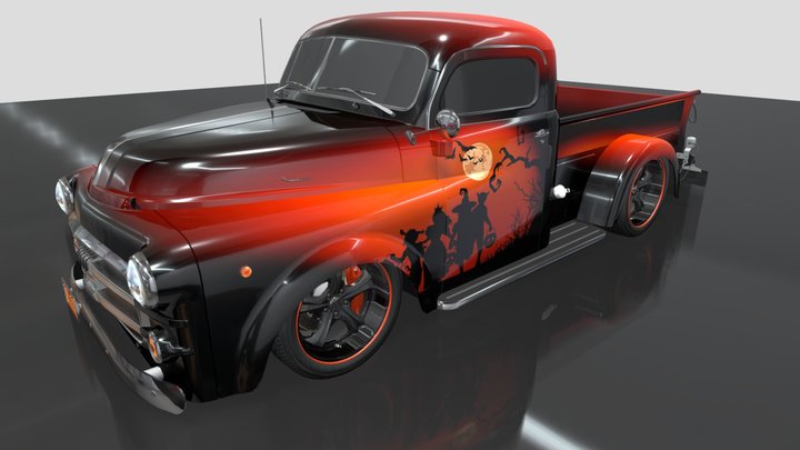 Old car 3D Model