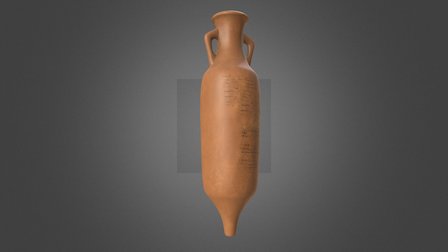 Amphora - Egyptian duty roster 3D Model