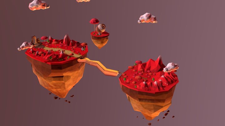 MOUNTAIN SKETCH2 3D Model