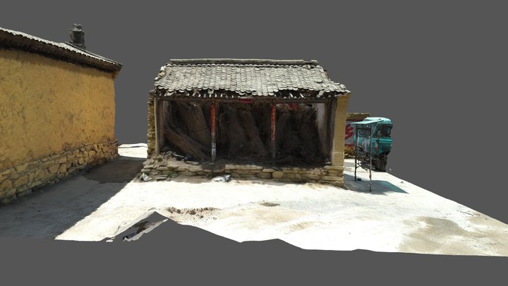 Shanxi Site 024 - Temple of Wen Shen 3D Model