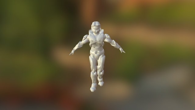 Spartan Fixed Walk WIP 3D Model