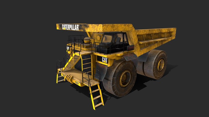 CATERPILLAR 785D 3D Model