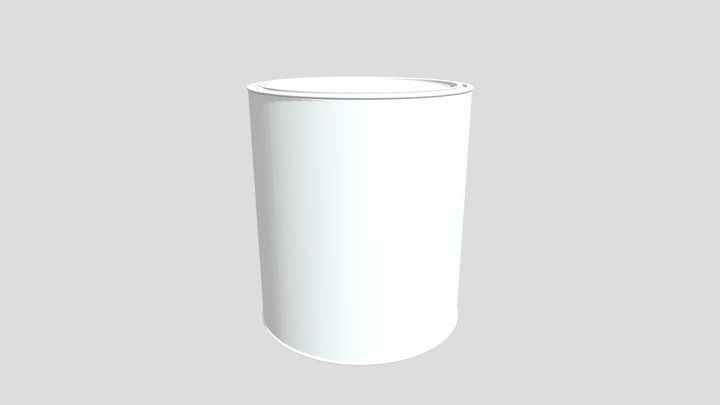 Paint Can 3D Model