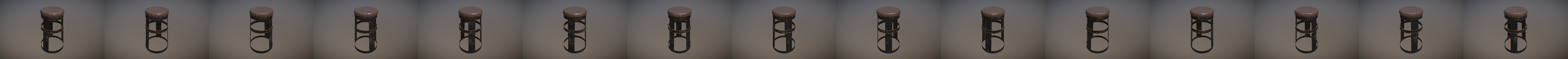 Table-bar2 3D Model
