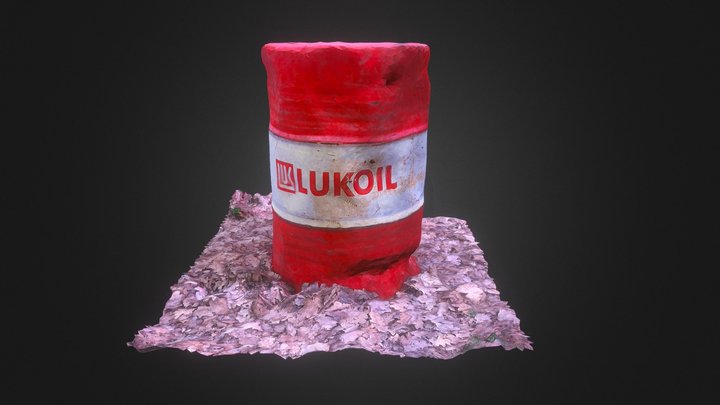 Barrel 3D Model