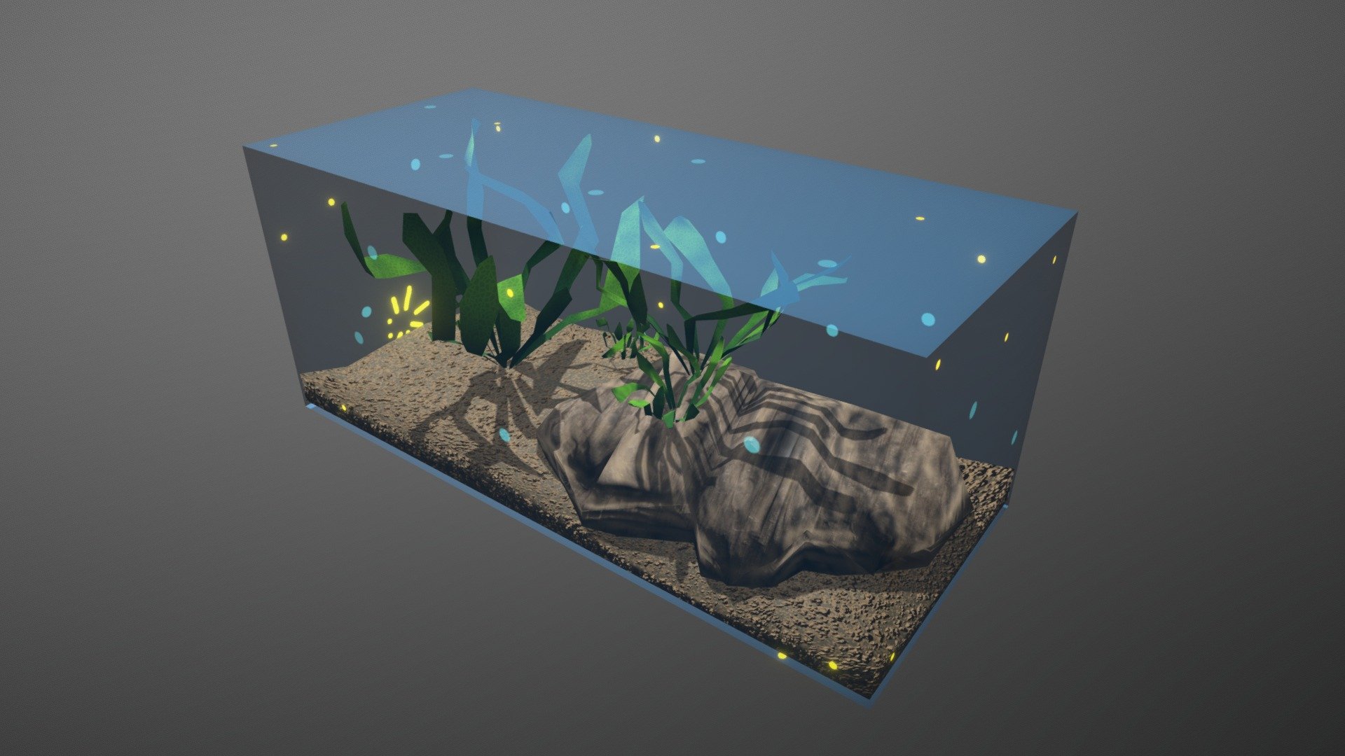 Aquarium - Download Free 3D model by lennartburgold [e954de8] - Sketchfab