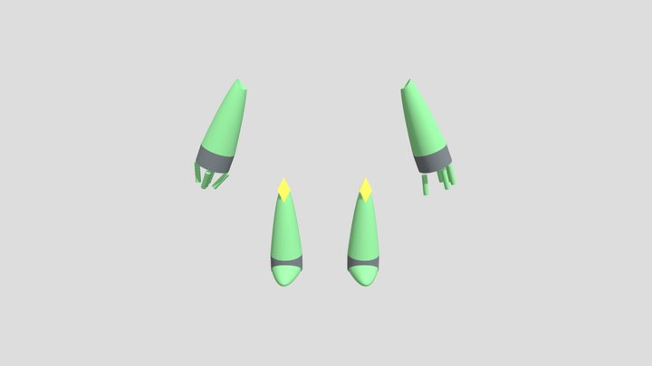 Improved Peridot Limb Enhancers 3D Model 3D Model