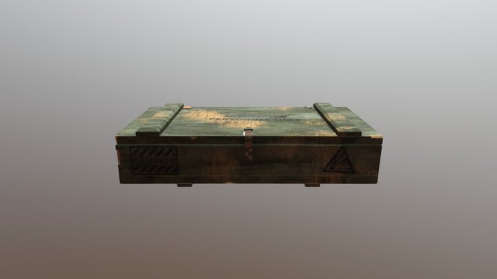 Ammo Crate 3D Model