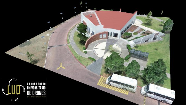 Cafetería y Salón de Usos Múltiples (Edificio J) 3D Model