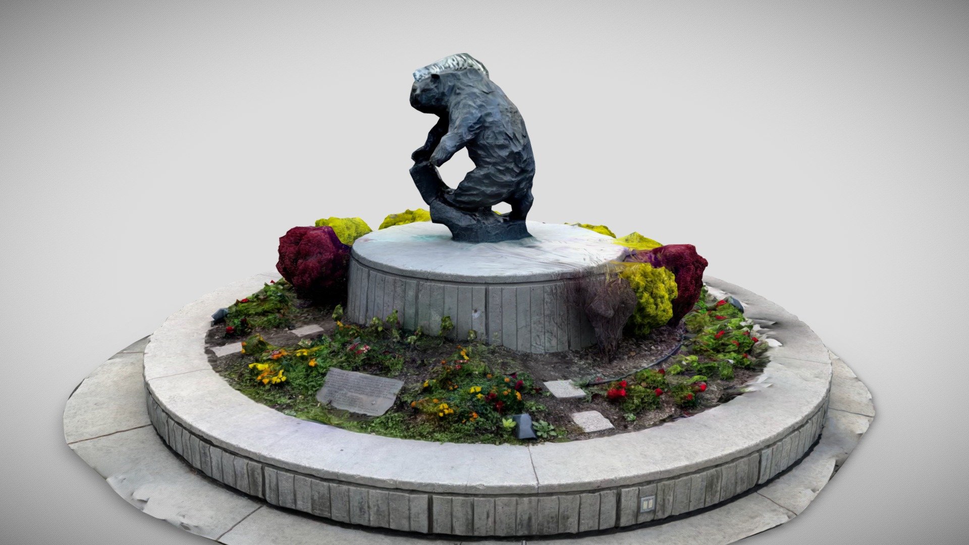 Bear Statue - Object Capture