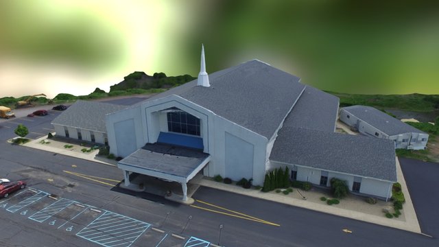 Peckville Assembly of God 3D Model