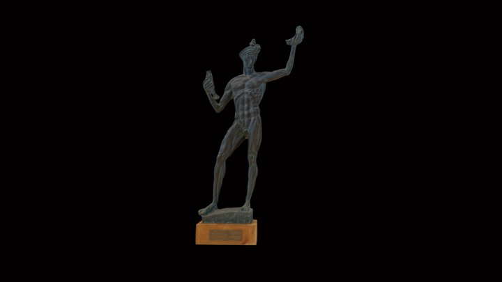Poseidon av Carl Milles 3D Model