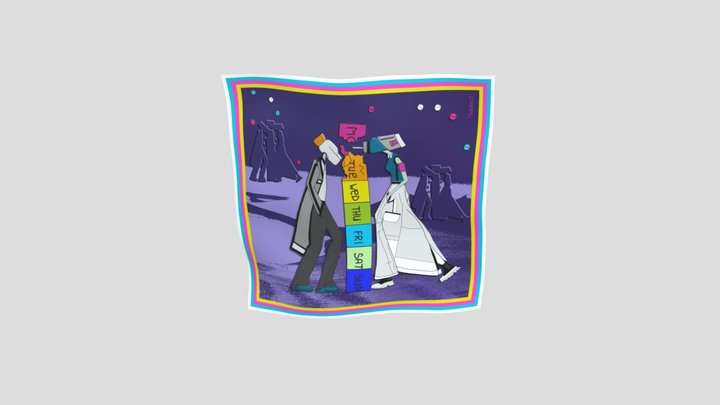 Scarf_tably 3D Model