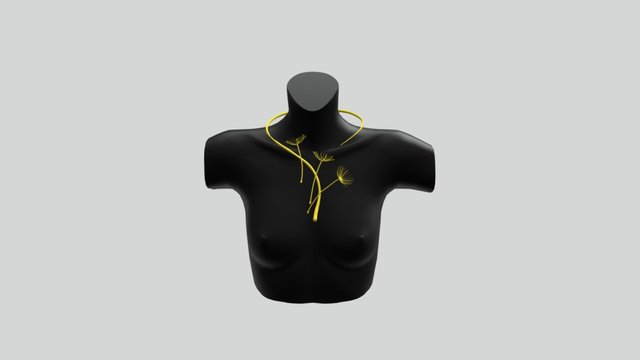 蒲公英项链 3D Model