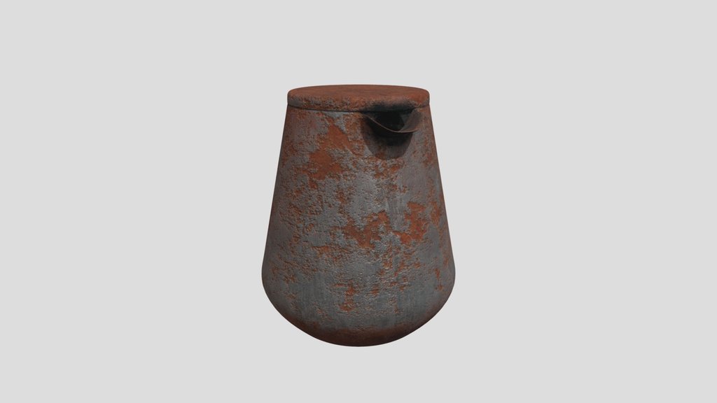 Teapot Rusted