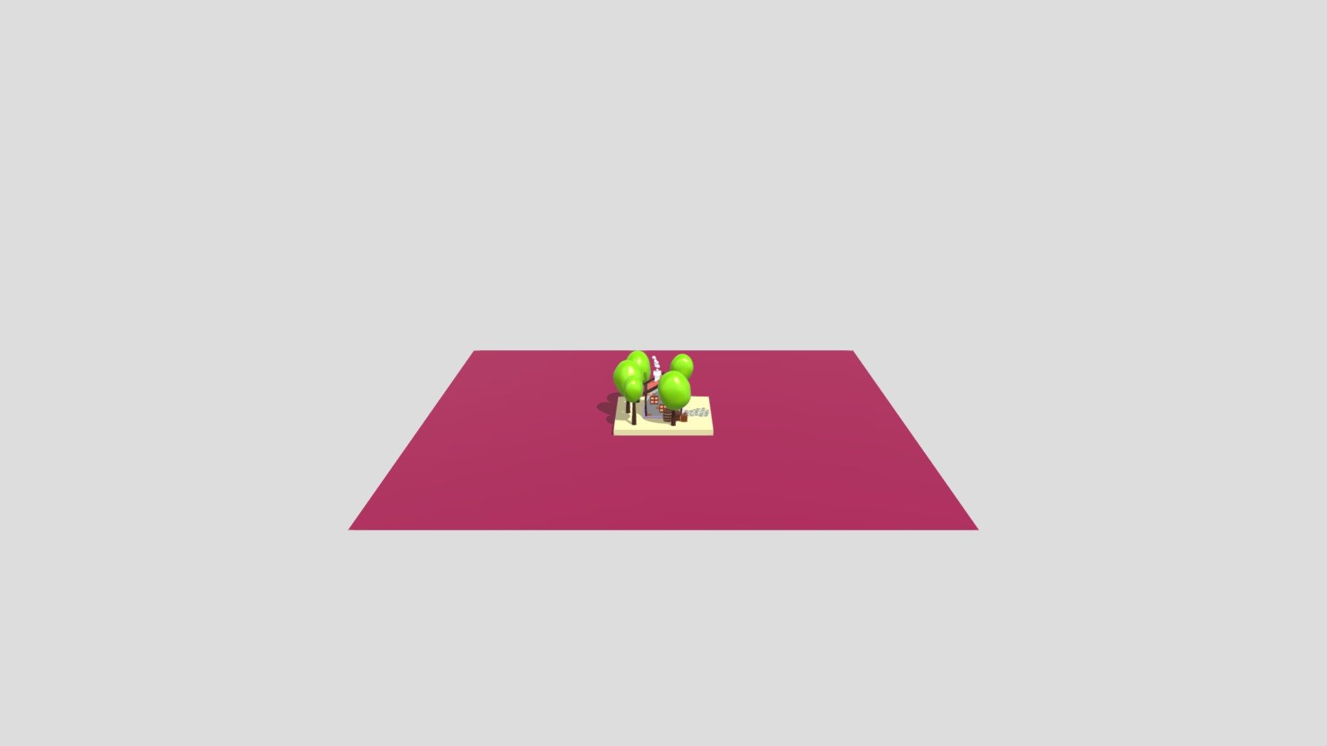 low_poly_house