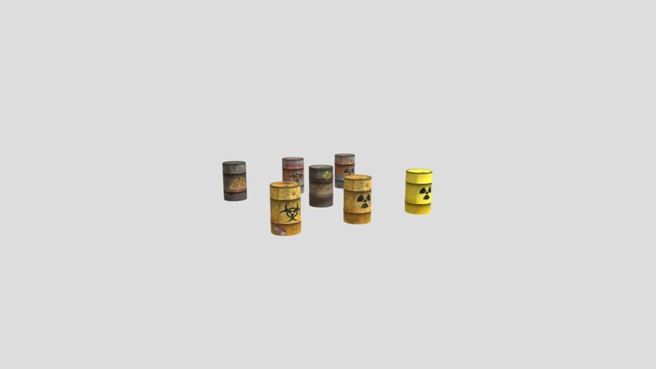 Toxic pack 3D Model