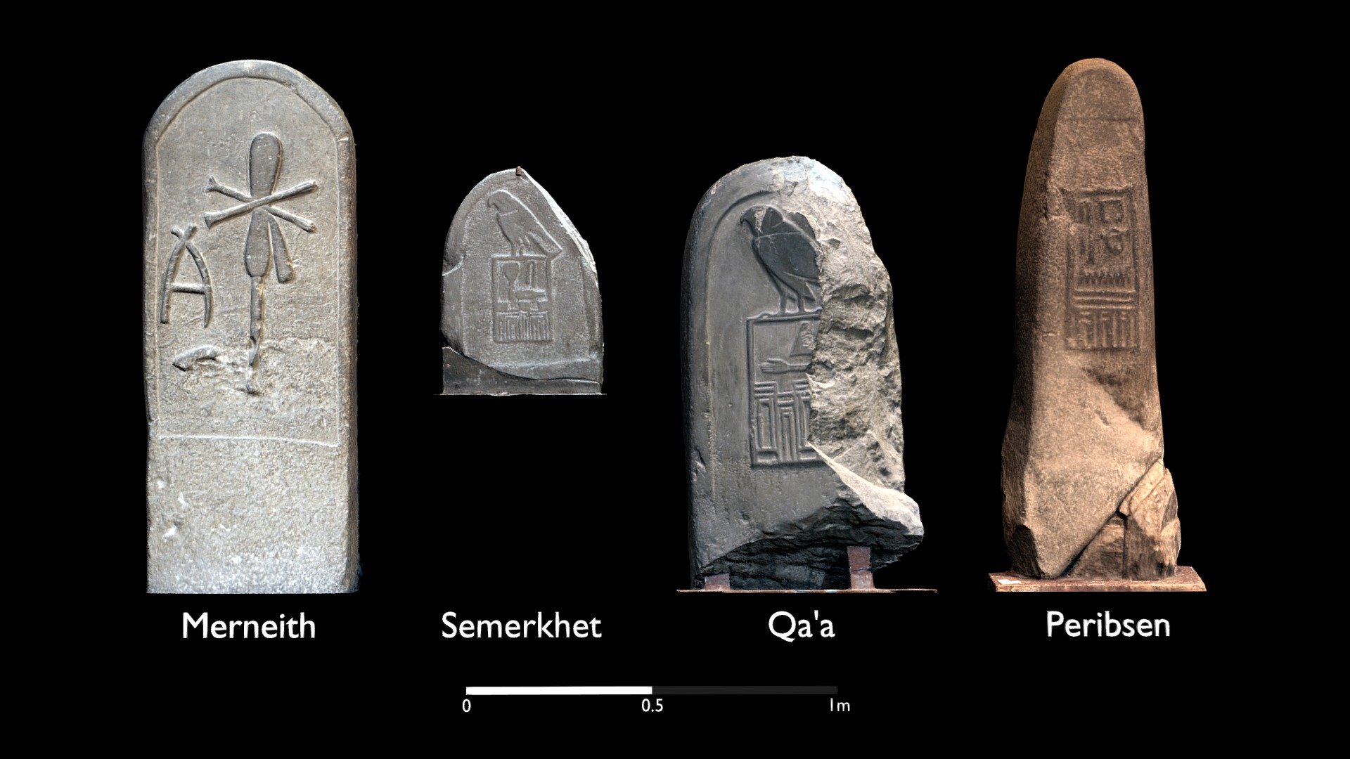 Early Dynastic Funerary Stela from Umm el-Qa'ab