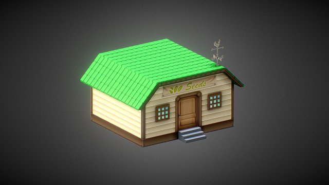 Seed Store 3D Model