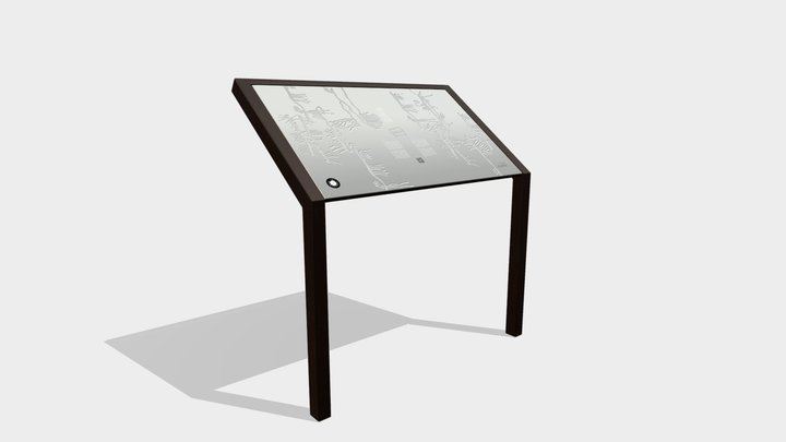 ⓘ  Information panel (digital copy) 3D Model