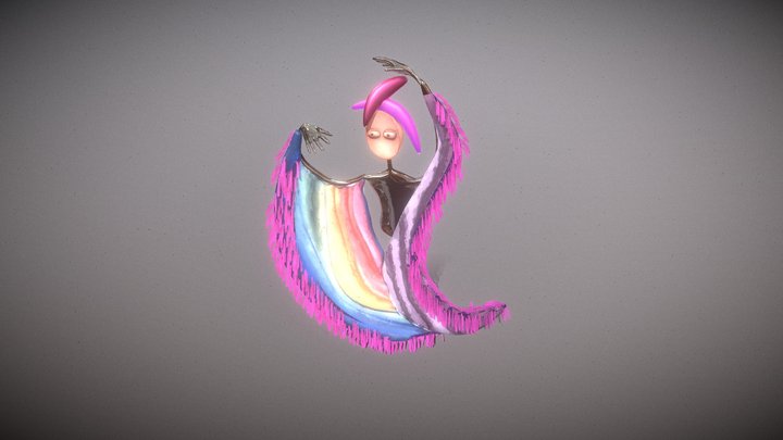 Ariel - Teatro Colla 3D Model