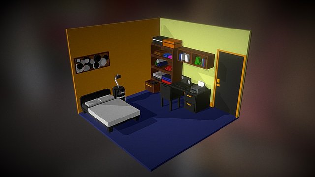 Room For Rent 3D Model